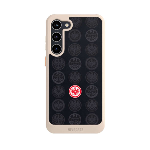Samsung Galaxy S23+ NIVOcore Eintracht Frankfurt Logo Pattern