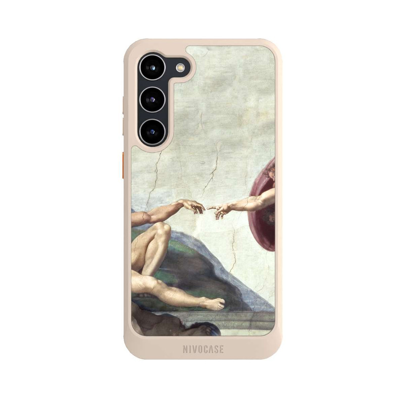 Galaxy S23 + NIVOcore Die Erschaffung Adams-Michelangelo (Buonarroti)