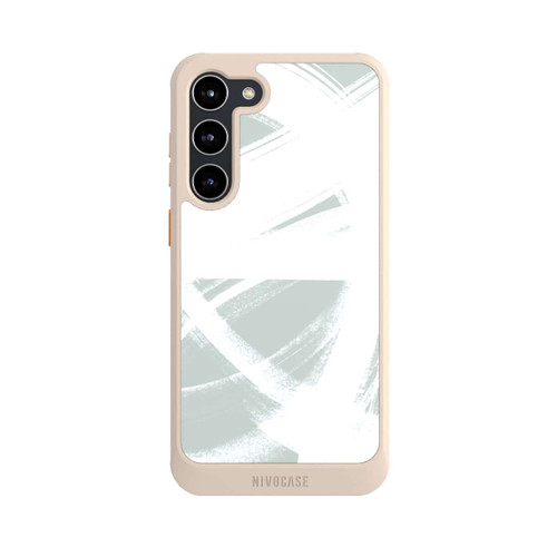 Samsung Galaxy S23+ NIVOcore Abstract Brush Strokes Blush
