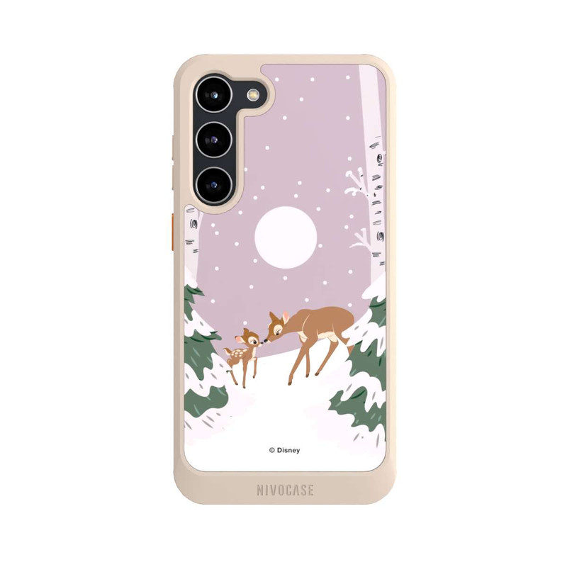 Galaxy S23 + NIVOcore Bambi und Mutter Winterliebe