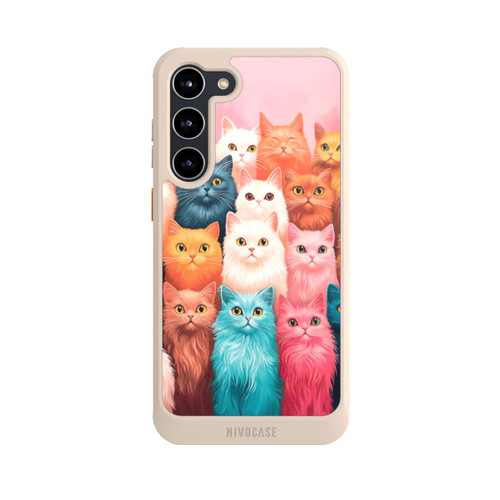 Samsung Galaxy S23+ NIVOcore Cats Looking