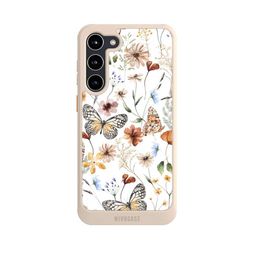 Samsung Galaxy S23+ NIVOcore Wildflowers and Butterflies Pattern