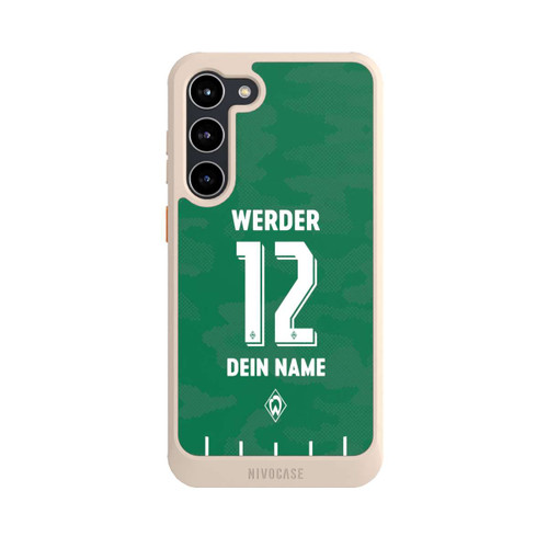 Samsung Galaxy S23+ NIVOcore Werder Bremen Trikot Personalisierbar 25-26