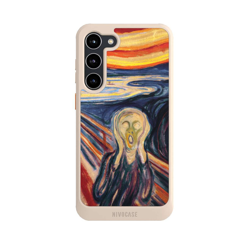 Galaxy S23 + NIVOcore Der Schrei by Edvard Munch