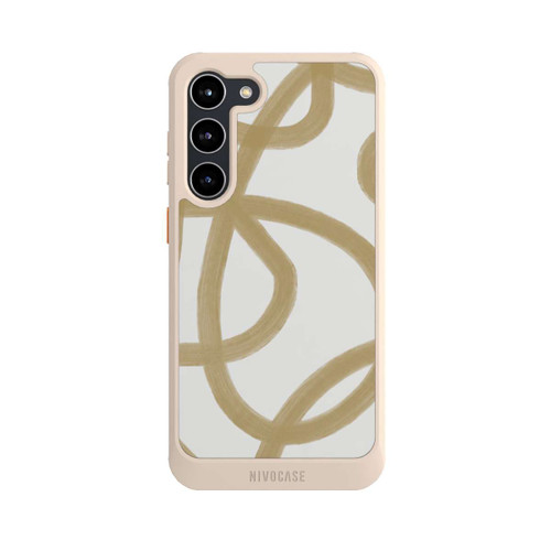 Samsung Galaxy S23+ NIVOcore Laced Up Beije