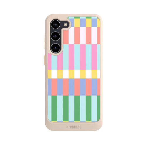 Samsung Galaxy S23+ NIVOcore Checked Theme Pastel