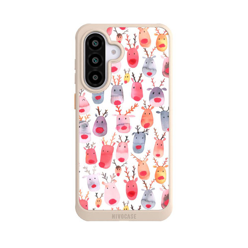 Samsung Galaxy A56 5G NIVOcore Cute Reindeer Watercolor