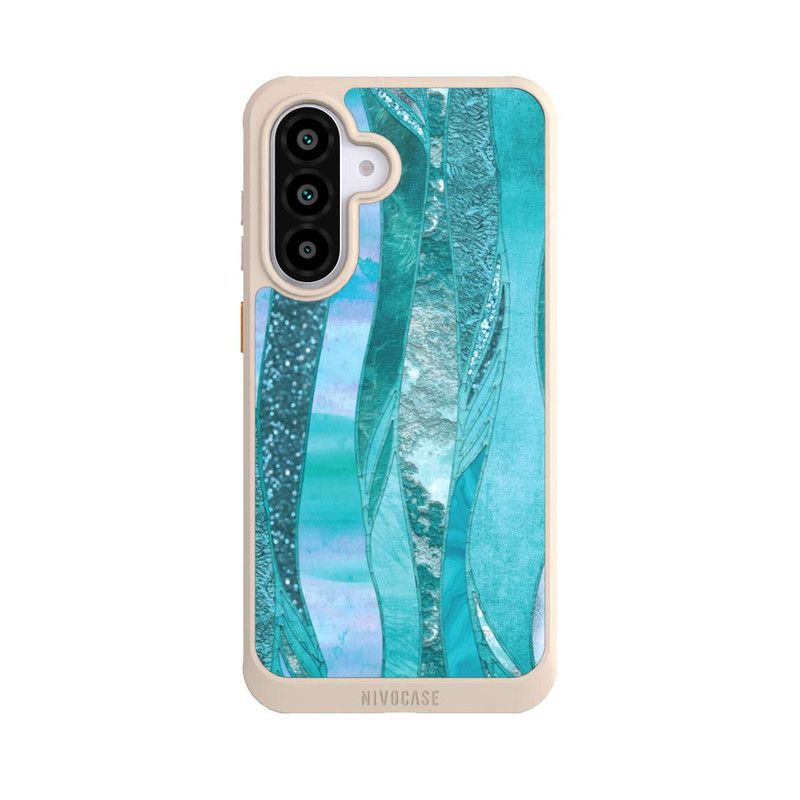 Galaxy A56 5G NIVOcore Blue Glamour Glitter Look