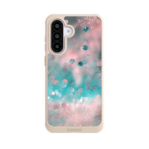 Samsung Galaxy A56 5G NIVOcore Turquoise Glamour Glitter Look