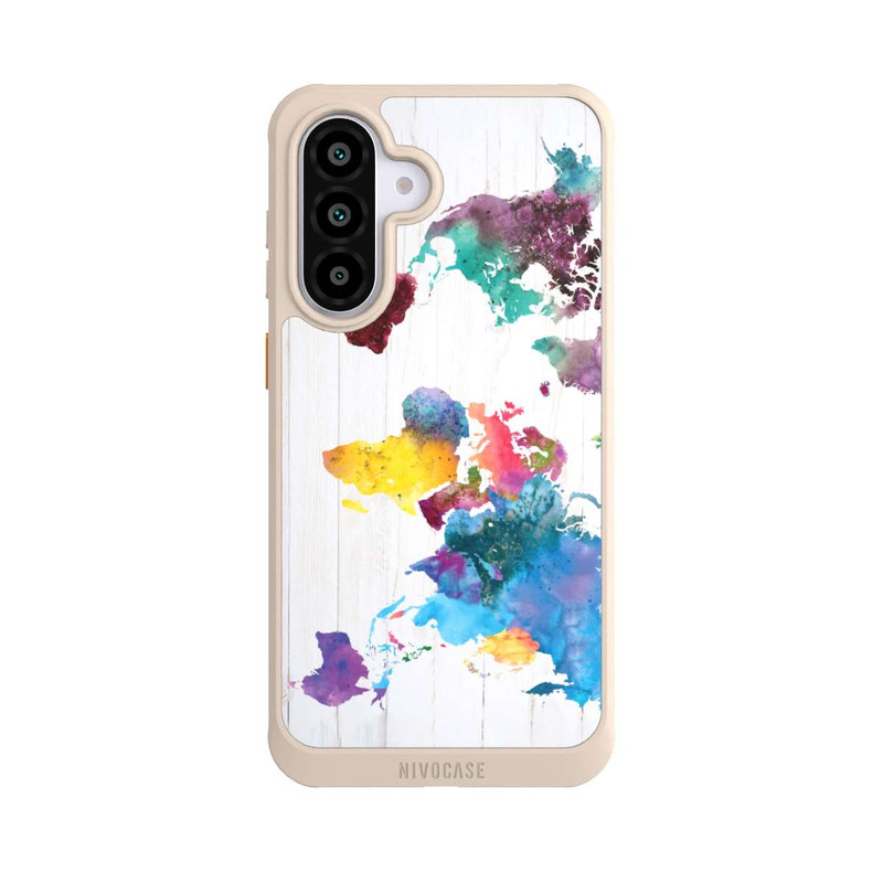 Galaxy A56 5G NIVOcore World Coloured 1