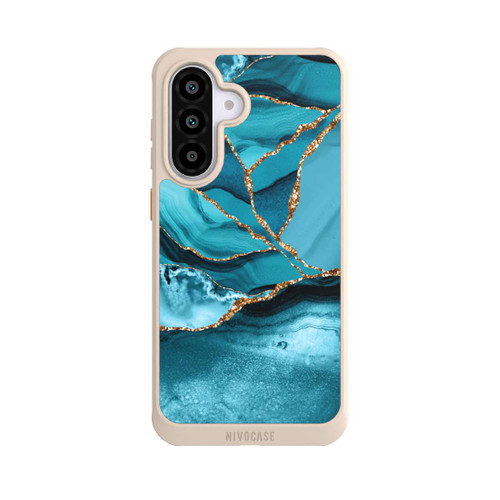 Samsung Galaxy A56 5G NIVOcore Ice Blue Marble Landscape