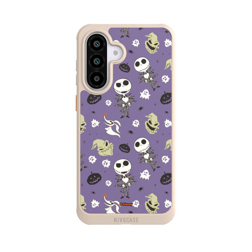 Samsung Galaxy A56 5G NIVOcore Jack Purple Pattern Tim Burtons Nightmare before Christmas