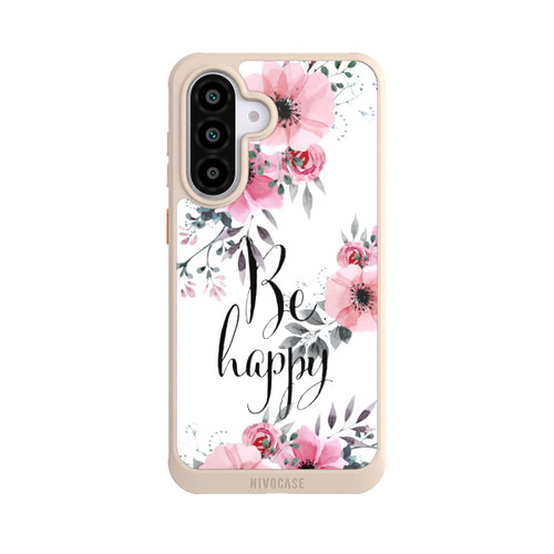 Samsung Galaxy A56 5G NIVOcore Be Happy Blumen