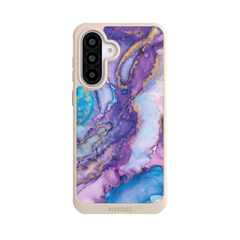 Galaxy A56 5G NIVOcore Purple und Blue Swirl Ink