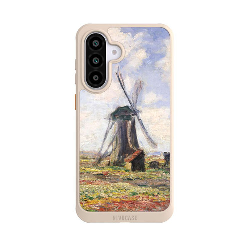 Samsung Galaxy A56 5G NIVOcore Tulip Fields with the Rijnsburg Windmil by Claude Monet