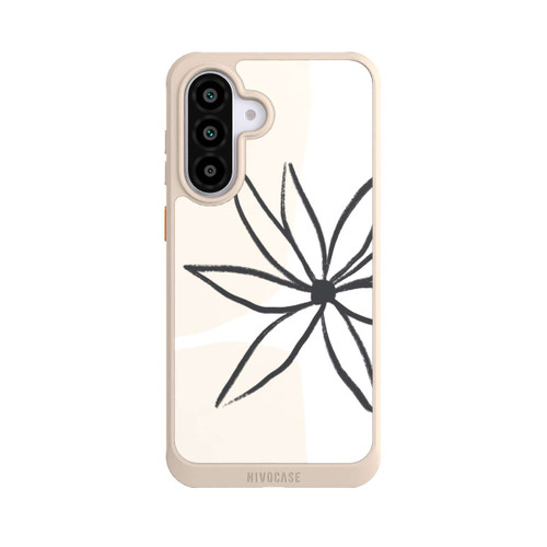 Samsung Galaxy A56 5G NIVOcore Blume und Creme