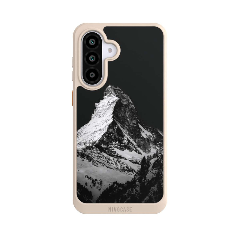 Galaxy A56 5G NIVOcore Snow Capped Mountains grey