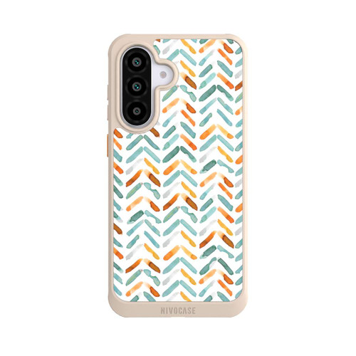 Samsung Galaxy A56 5G NIVOcore Elegant Fall Chevron Blue Orange