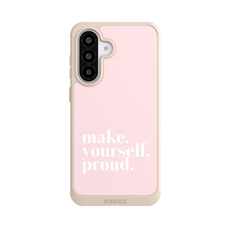 Galaxy A56 5G NIVOcore Make Yourself Proud Zitat - Altrosa