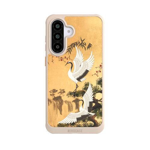 Samsung Galaxy A56 5G NIVOcore Cranes Gold Japan 2