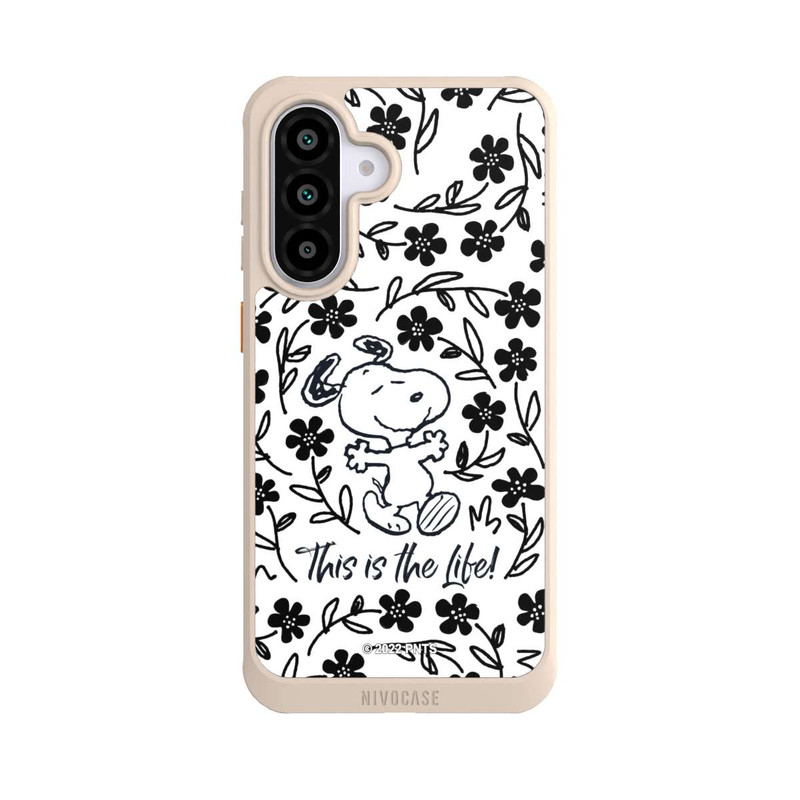 Galaxy A56 5G NIVOcore Snoopy Black and White This Is The Life