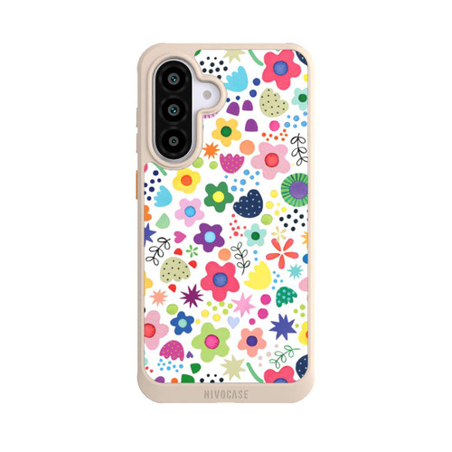Samsung Galaxy A56 5G NIVOcore Psychedelic Flowers Colorful
