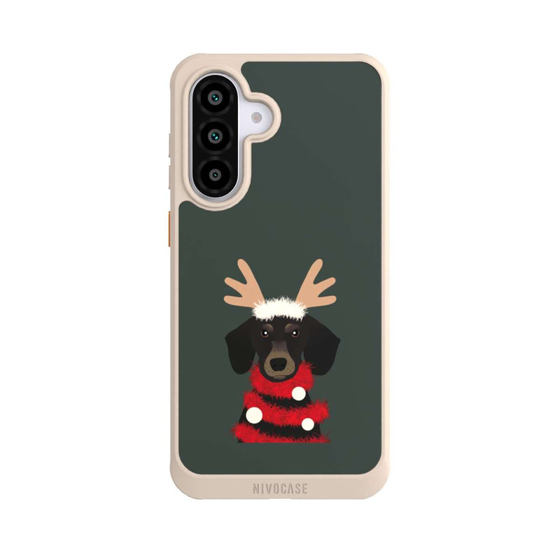 Galaxy A56 5G NIVOcore weihnachtlicher Dackel