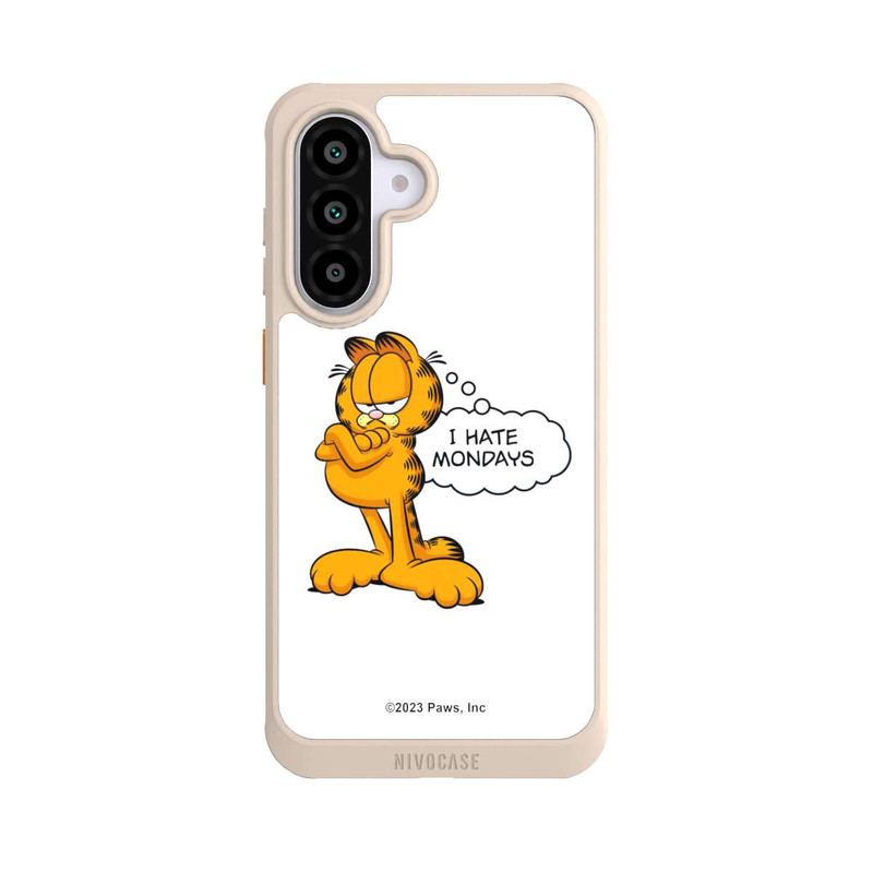 Galaxy A56 5G NIVOcore Garfield I Hate Mondays White