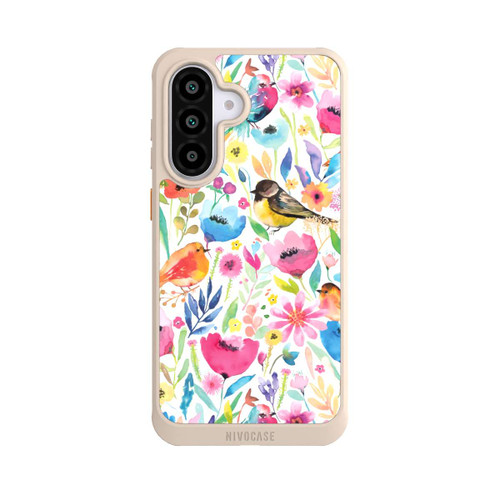 Samsung Galaxy A56 5G NIVOcore Whimsical Birds and Flowers