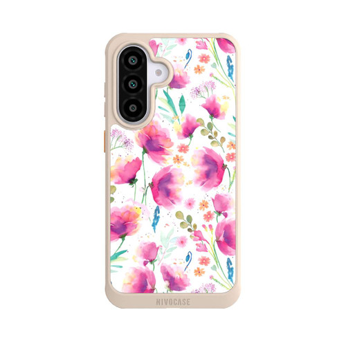 Samsung Galaxy A56 5G NIVOcore Watercolor Abstract Poppies
