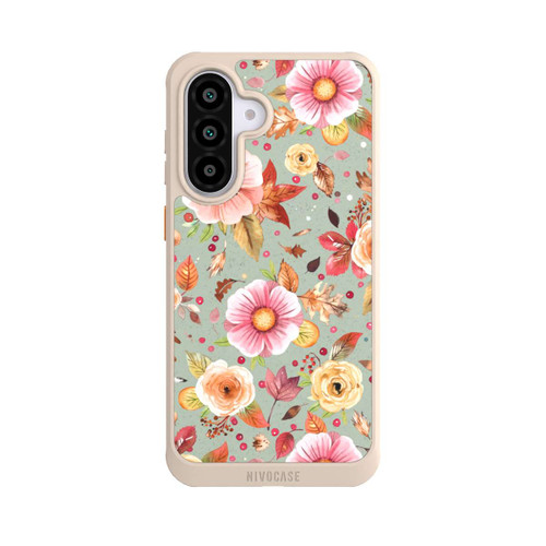 Samsung Galaxy A56 5G NIVOcore Autumn Flowers Soft Green