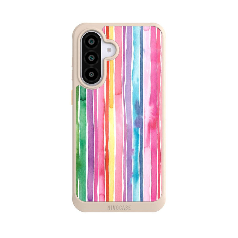 Galaxy A56 5G NIVOcore Camouflage Rainbow Stripes