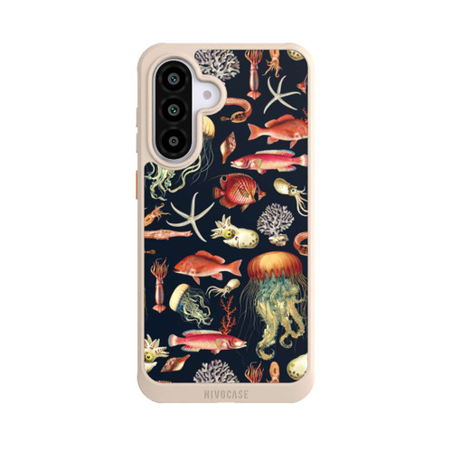Samsung Galaxy A56 5G NIVOcore Deep Sea Fish Pattern