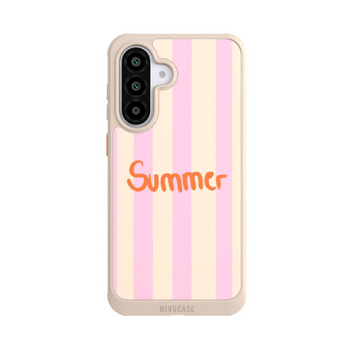 Samsung Galaxy A56 5G NIVOcore Summer Pink And Orange Stripes
