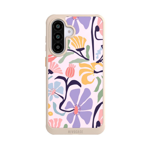 Samsung Galaxy A56 5G NIVOcore Flower Market Ibiza Pink