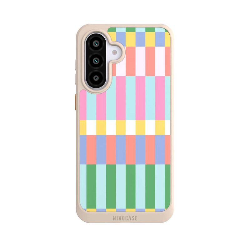 Galaxy A56 5G NIVOcore Checked Theme Pastel
