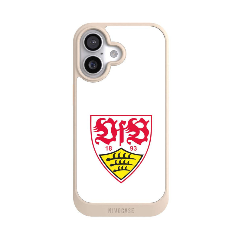 iPhone 17 NIVOcore VfB Stuttgart Wappen Weiß