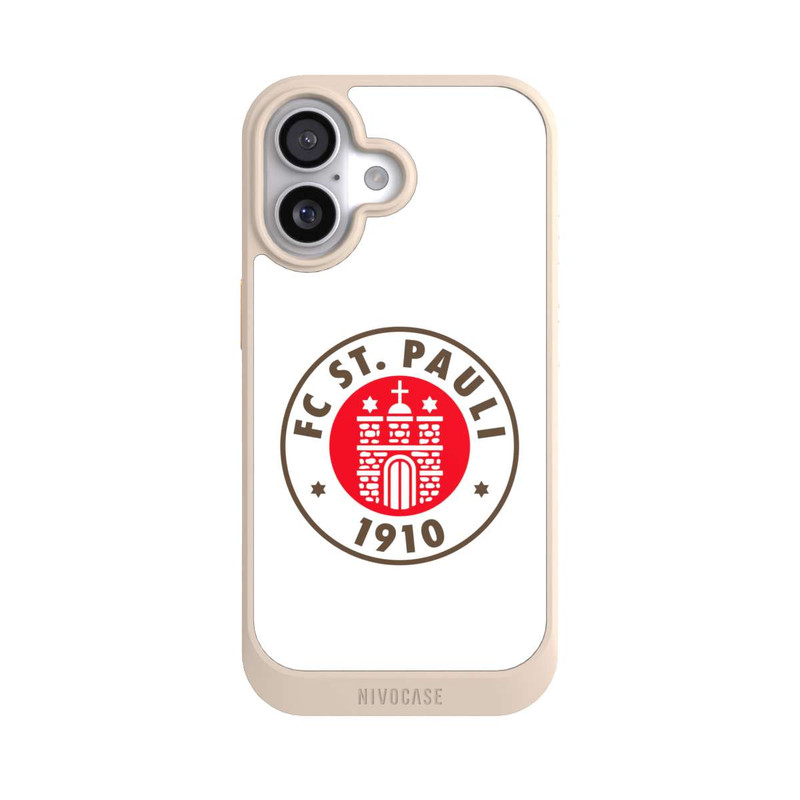 iPhone 17 NIVOcore FC St.Pauli Logo Weiss