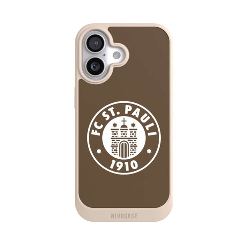  NIVOcore FC St.Pauli Logo Braun