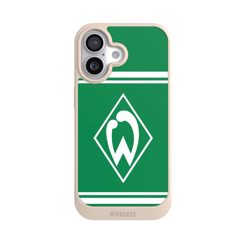 iPhone 17 NIVOcore Werder Stripes Green