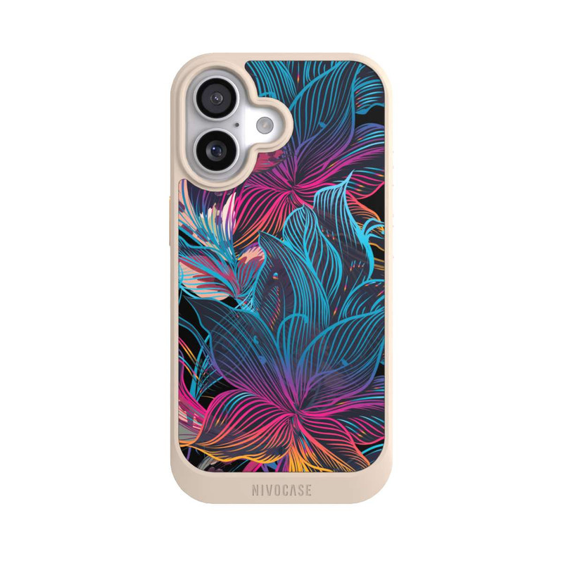 iPhone 17 NIVOcore Neon Flower Power