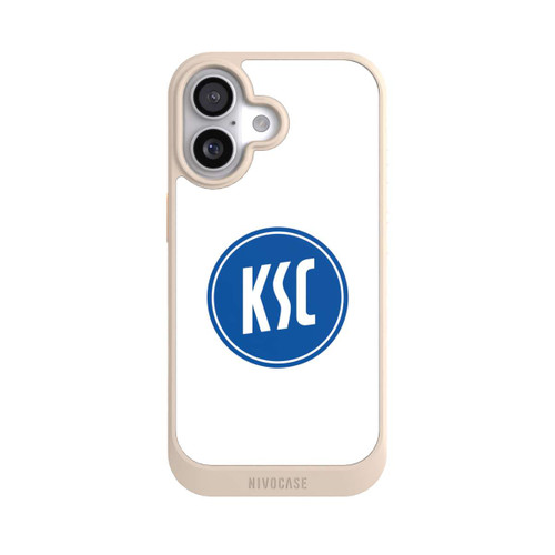  NIVOcore KSC Logo auf Weiß