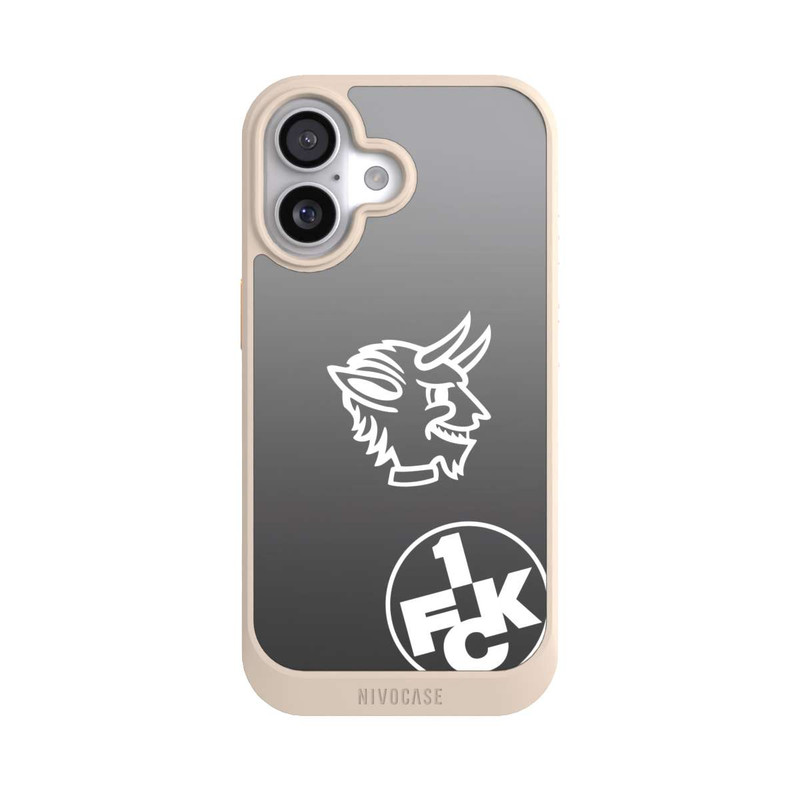 iPhone 17 NIVOcore Teufelskopf FCK auf Schwarz