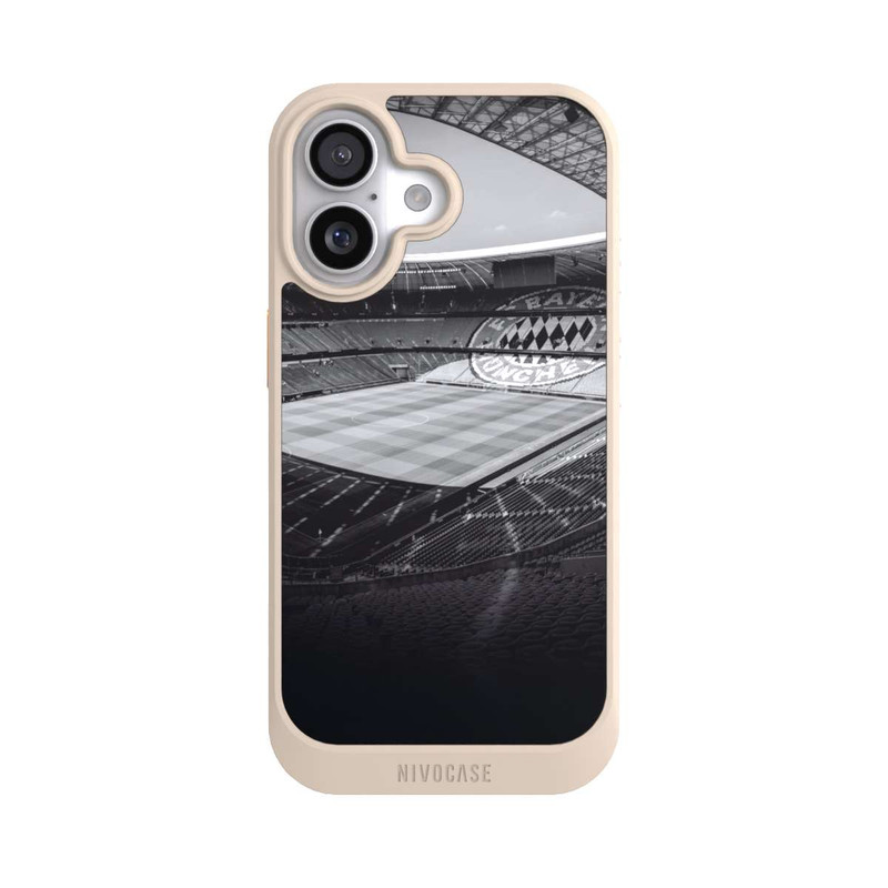 iPhone 17 NIVOcore Stadion FC Bayern - Black White