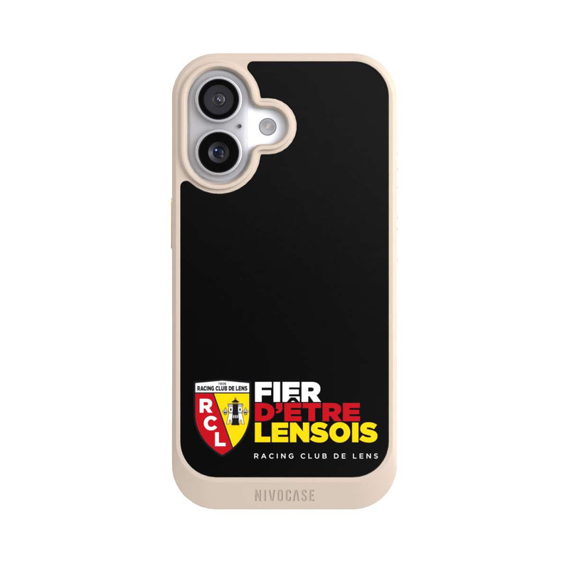 iPhone 17 NIVOcore RCL Logo Schwarz Unten