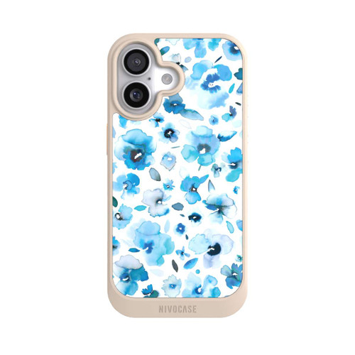  NIVOcore Blaue tropische Blumen