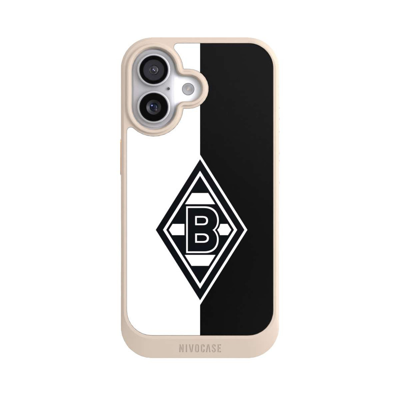 iPhone 17 NIVOcore Borussia Raute Schwarz-Weiss
