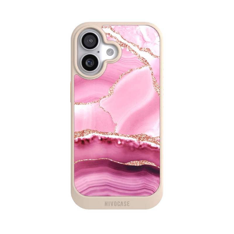 iPhone 17 NIVOcore Meerjungfrauen Pink Marmor