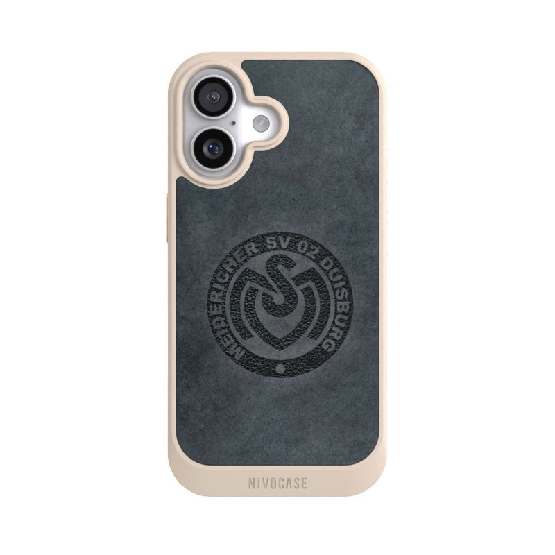 iPhone 17 NIVOcore Leder und Beton MSV