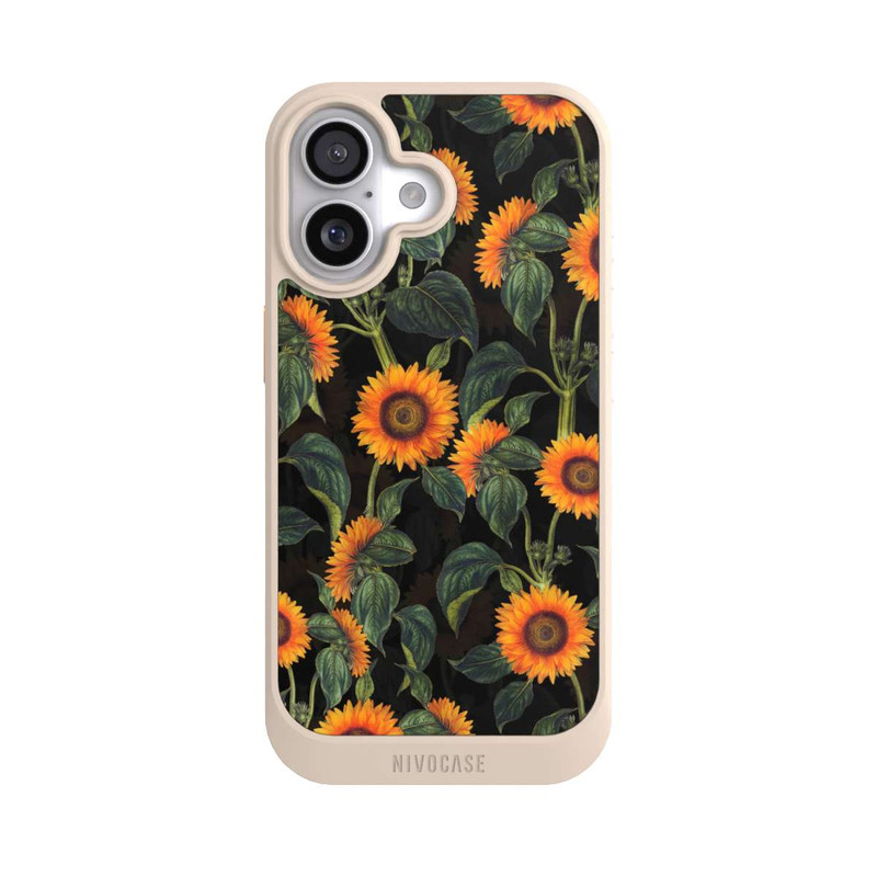 iPhone 17 NIVOcore Sonnenblume schwarz